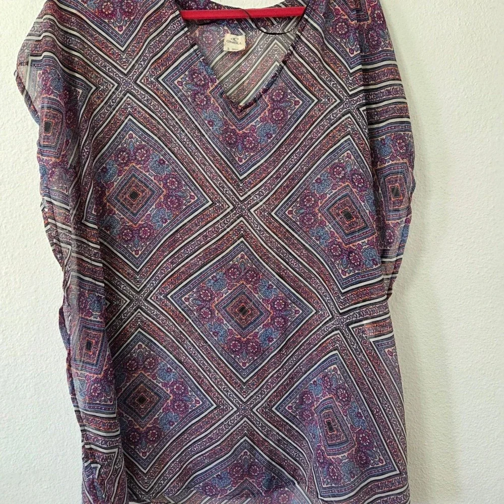 O'Neil boho swim cover up Small